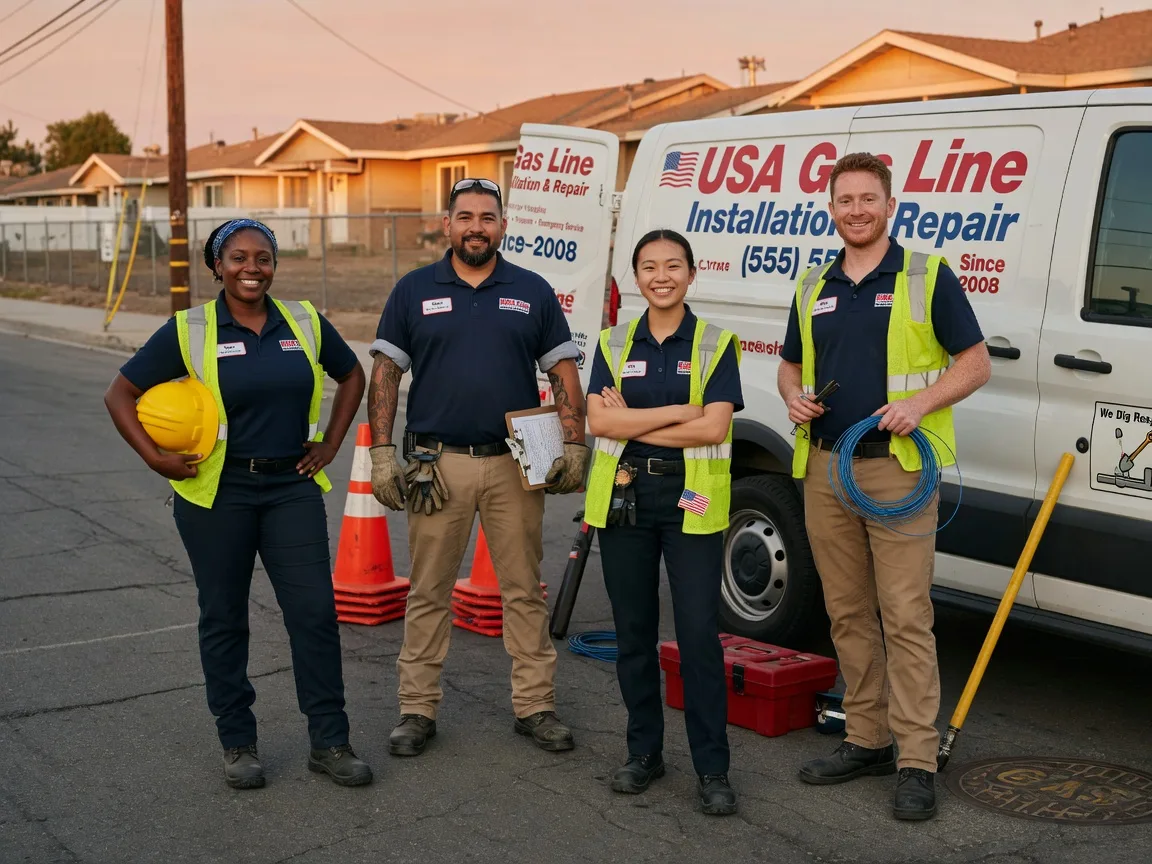 Gas Line Installation company in Riegelwood, NC